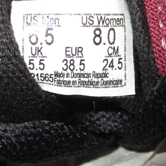 Vans Off the Wall Sneakers - Picture 13 of 13